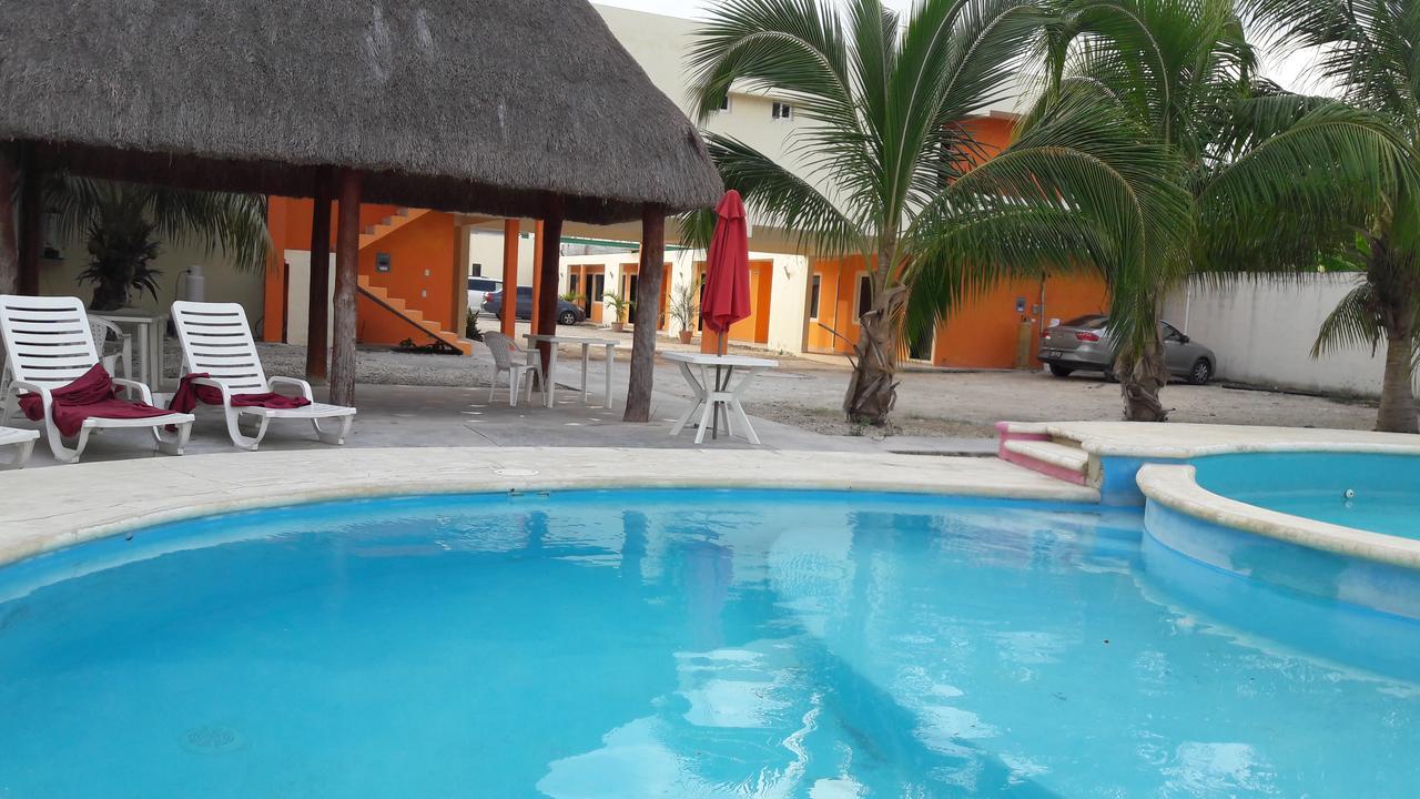 Hotel Jireh Bacalar Bagian luar foto