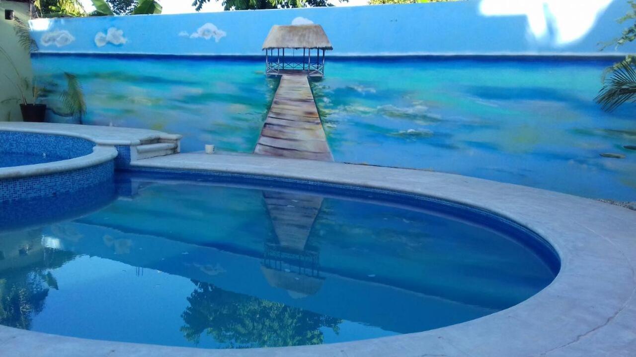 Hotel Jireh Bacalar Bagian luar foto